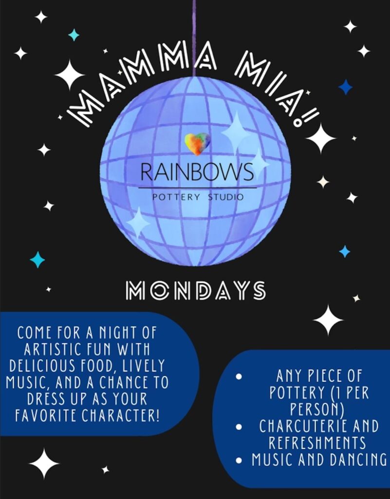 Mamma Mia Pottery Nights